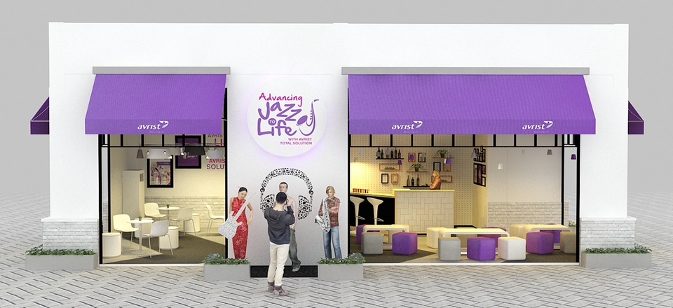 3D & Perspektif - 3d desain booth Pameran - 7