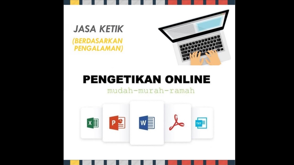 Pengetikan Umum - Pengetikan Ulang Rapi & Detail 10 Lembar Harga 10 Ribu DOC, PDF, JPG, DLL - 1