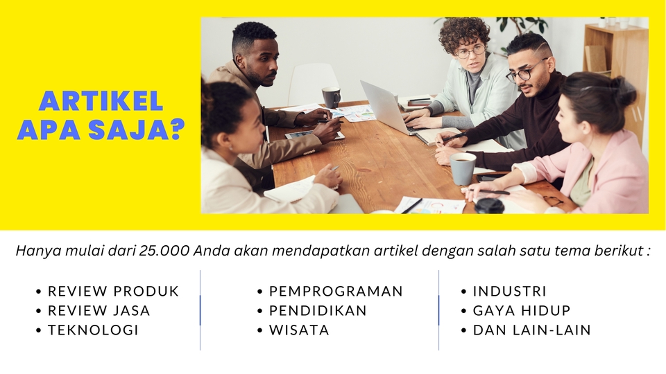 Penulisan Konten - Konten Artikel SEO Profesional - 3