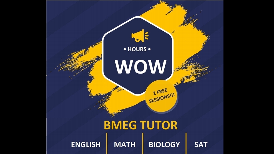 ผู้เชี่ยวชาญให้ความรู้เฉพาะด้าน - Learn English conversation, Math, SAT, and Biology in English with BMEG Tutor - 2