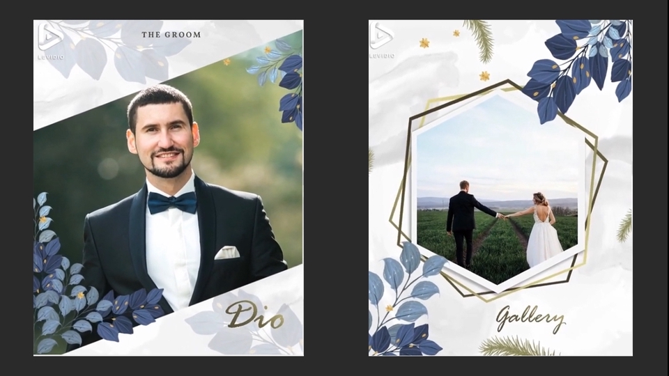 Kartu Ucapan & Video - Animasi Wedding Invitation - 3