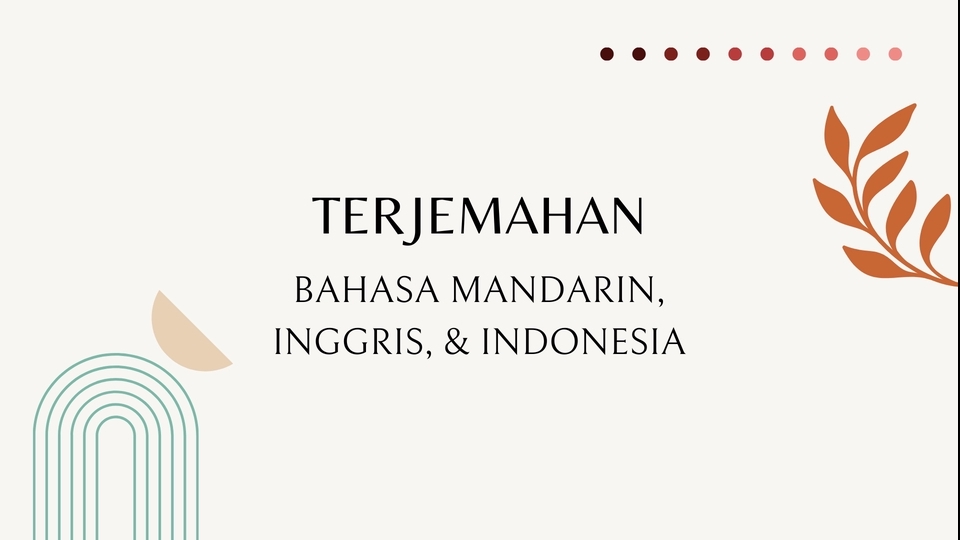 Jasa Penerjemah dan Translate Dokumen - Terjemahan Bahasa Mandarin, Bahasa Inggris, Bahasa Indonesia