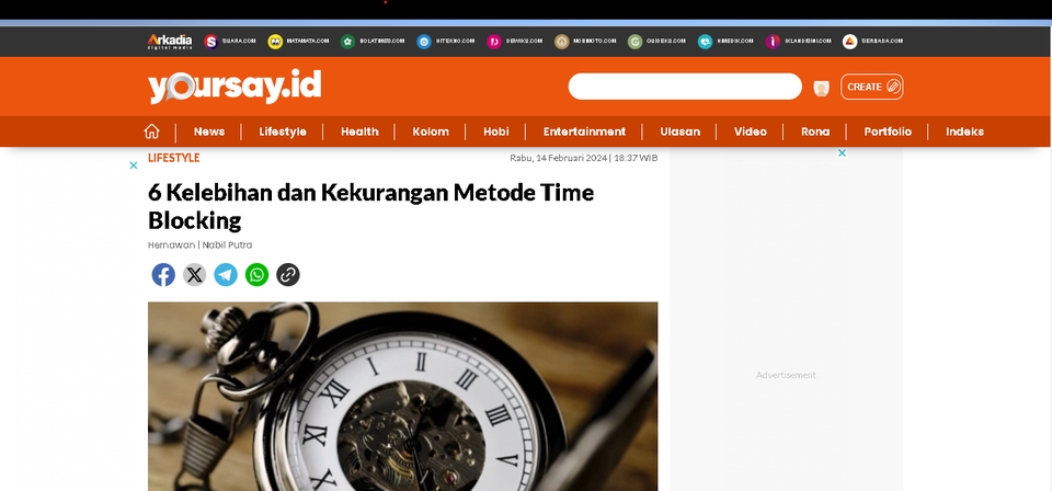 Jasa penulis artikel tentang kelebihan dan kekurangan metode time blocking untuk meningkatkan produktivitas.