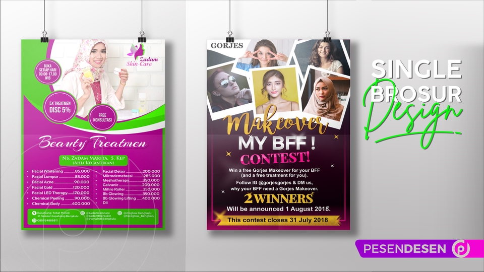 Digital Printing - Desain Brosur Keren - Unlimited Revision - 7