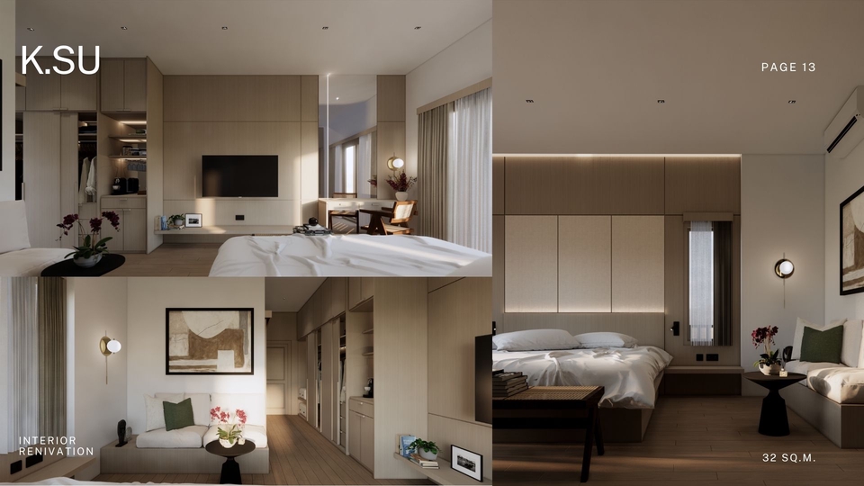 ออกแบบตกแต่งภายในและภายนอก - รับออกแบบ บ้าน ห้องคอนโด คาเฟ่ และอื่นๆ ตกแต่งภายในและภายนอก - 15