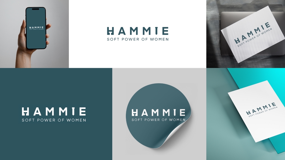 รับออกแบบโลโก้  Hammie soft power of women
