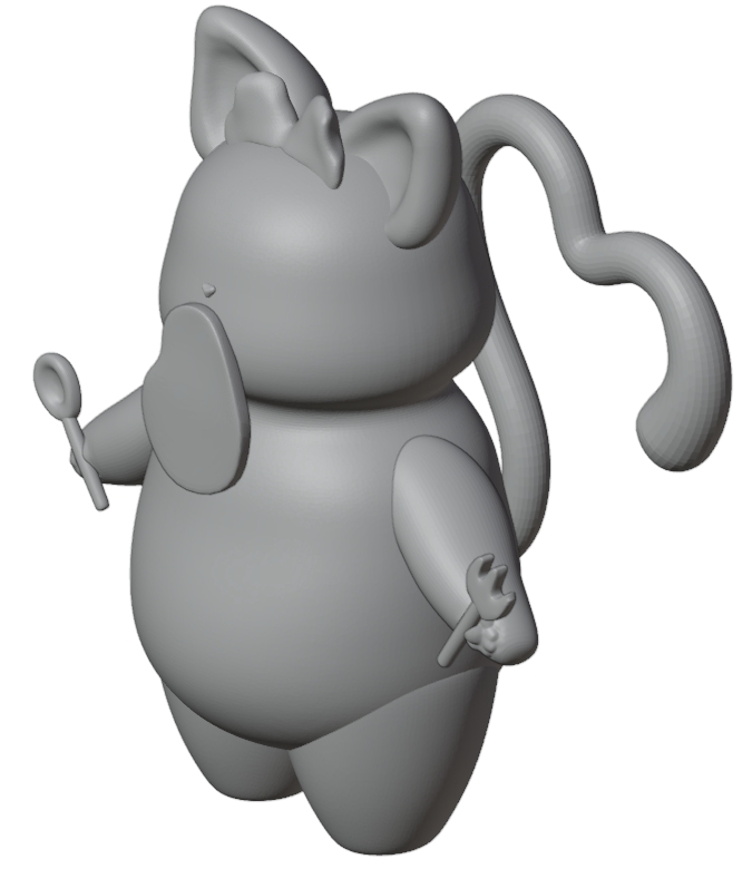 ทำโมเดล 3D - สร้างโมเดล 3D เพื่อใช้ในการผลิตตามแบบ - 10
