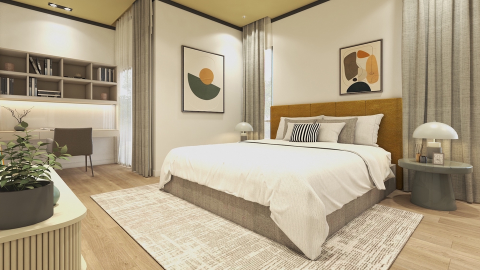 รับออกแบบ 3D Perspective Interior and Exterior