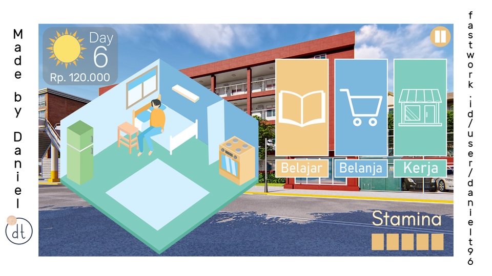 Pembuatan Game - Jasa Membuat Game Visual Novel & Media Interaktif HQ ( Android, HTML5 website, PC komputer) - 21