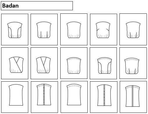 Desain Kaos & Motif - +1000 Desain Gamis Wanita - 5