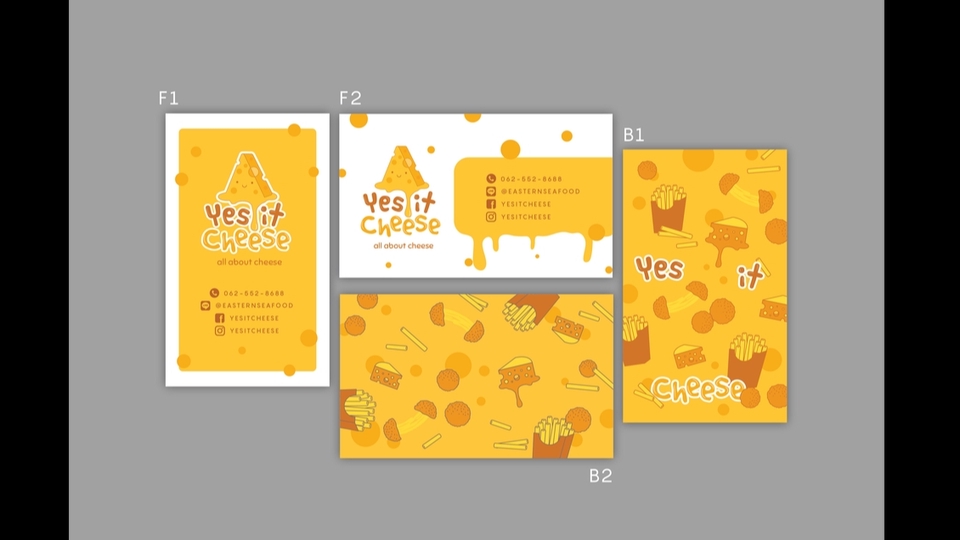 สื่อสิ่งพิมพ์และนามบัตร - นามบัตร - การ์ด เรียบหรู น่ารัก - 13