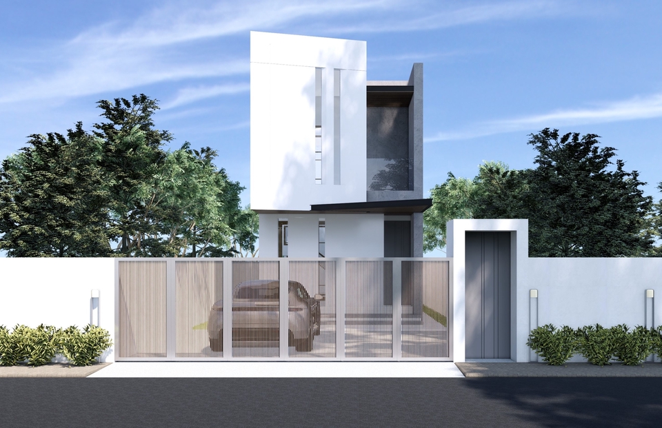 เขียนแบบวิศวกรรมและออกแบบโครงสร้าง - รับออกแบบและเขียนแบบก่อสร้างภายนอกและภายในอาคารบ้านพักอาศัย อาคารพานิชย์ ตึกสูง - 4