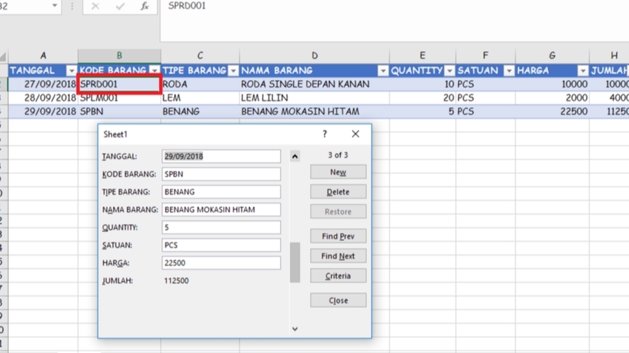 Entri Data - Entri data cepat, akurat dan teliti  - 1