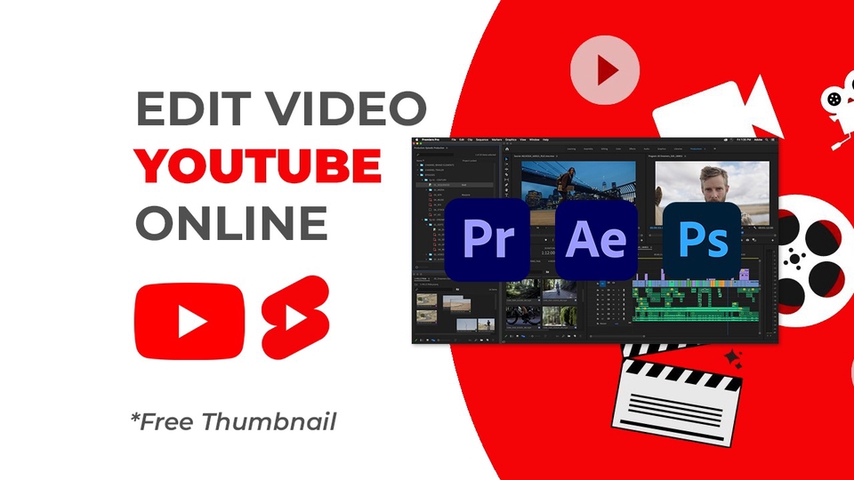 Video Editing - Edit Video YouTube Online Berkualitas Cepat dan Professional! - 1