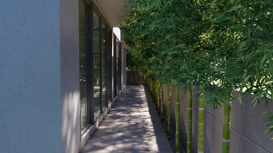 ออกแบบภูมิทัศน์และตกแต่งสวน - Landscape design & Render perspective - 6