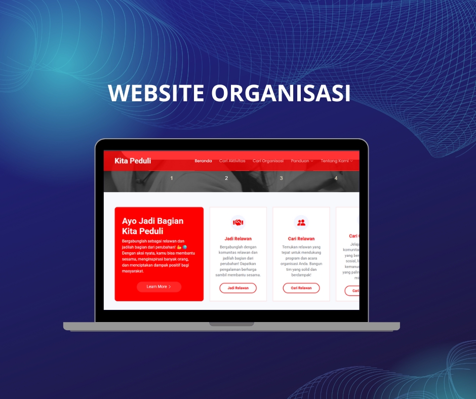 Web Development - Jasa Pembuatan Website Profil Perusahaan atau Organisasi dengan Gaya Modern - 5