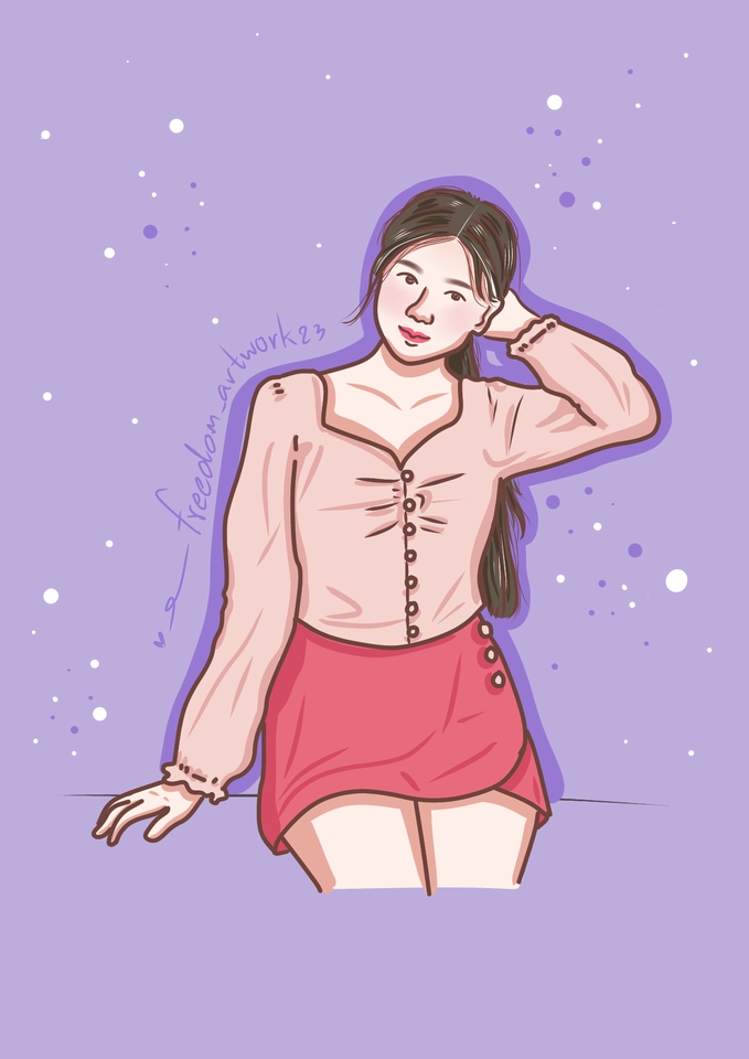 วาดภาพการ์ตูน - วาดภาพมินิมอล cute cute - 22