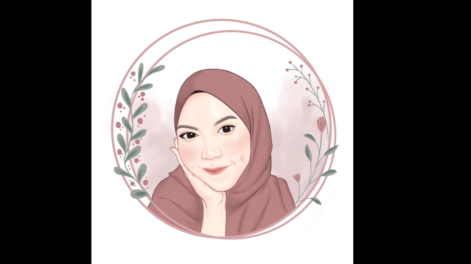 Gambar dan Ilustrasi - Potrait Ilustrasi Wajah - 1