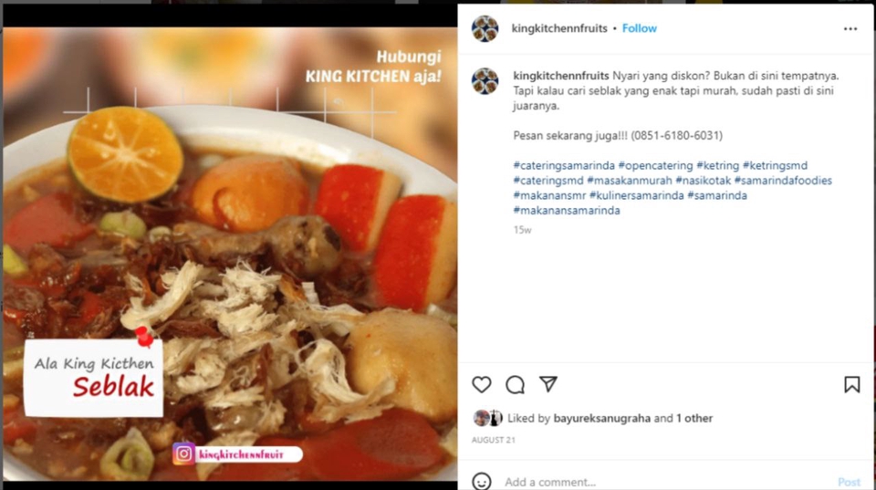 Caption Sosial Media - Copywriting/Caption Social Media (IG, FB, TIKTOK, MARKETPLACE) FREE HASTAG - 8