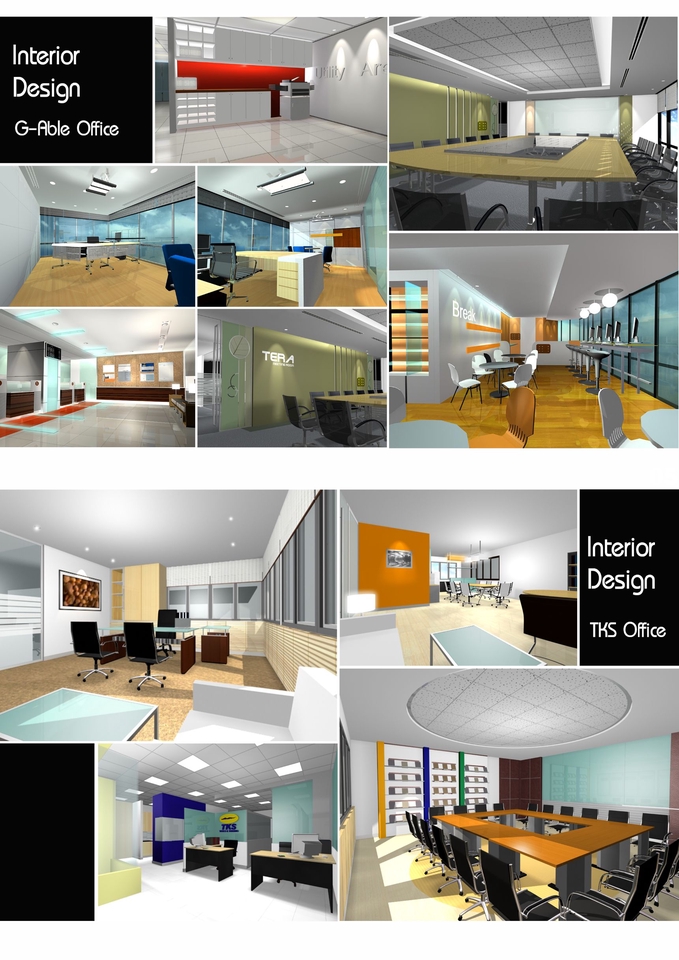 รับงาน 3D Perspective (Exterior & Facade Design) และภายใน (Interior ...