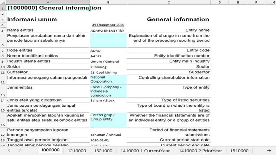 Entri Data - Input Data Penelitian Topik Akuntansi dari Laporan Keuangan Perusahaan Terbuka di IDX/BEI (Cepat) - 3