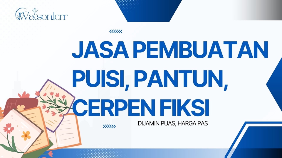 PEMBUATAN PUISI, CERITA FANTASI/FIKSI, PANTUN, SYAIR