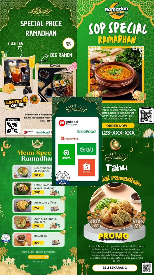 Jasa desain banner instagram promo ramadan spesial harga diskon