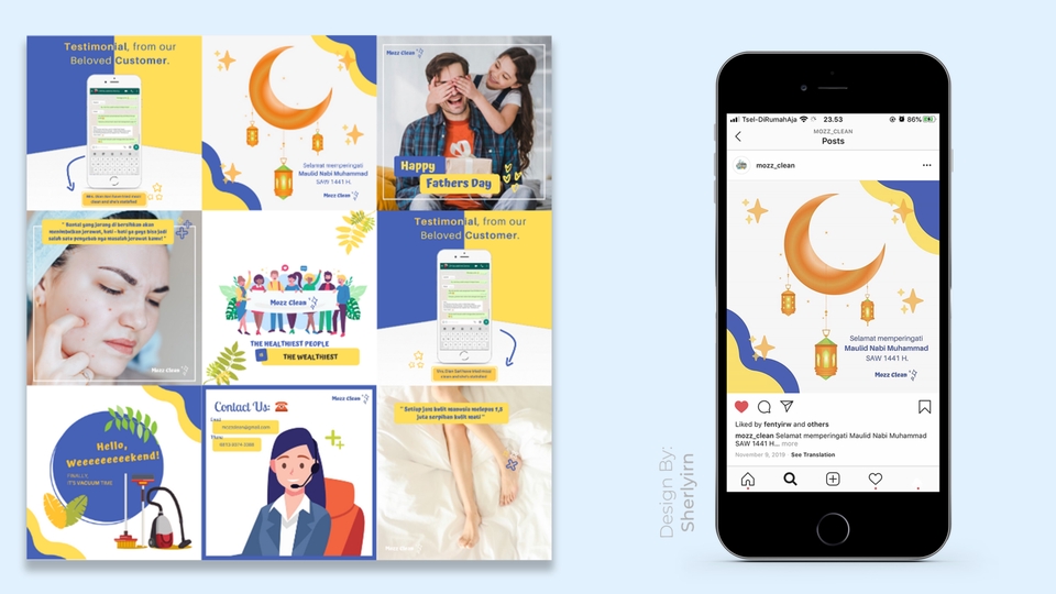 Gambar dan Ilustrasi - Feed Instagram atau Social Media  - 1