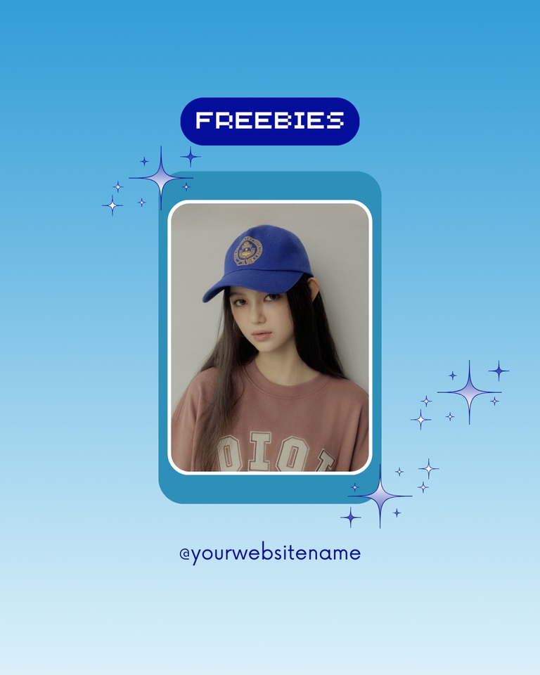 Banner Online - .Template Instagram Y2K Denim Aesthetic – 24 Post Siap Edit (Canva) - 8