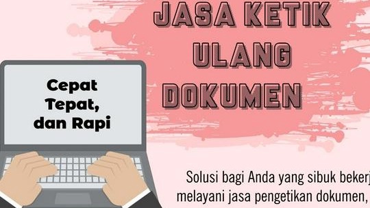 Pengetikan Umum - Pengetikan Ulang PDF, JPG Ke DOC, Cepat, Rapi, Akurat dan Detail (Bahasa Indonesia, English, Jawa) - 1