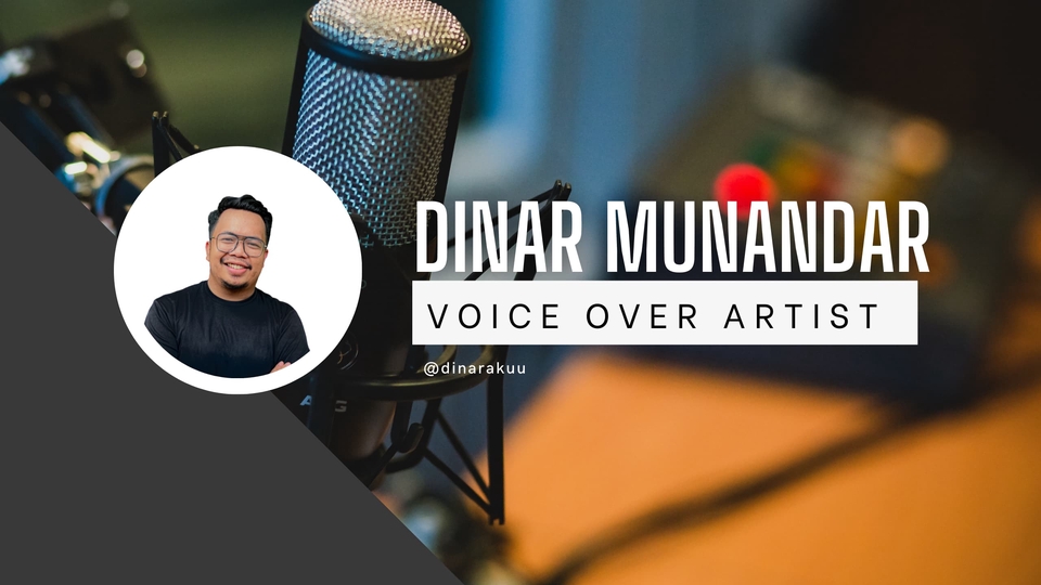 Jasa Voice Over, Dubbing, dan Pengisi Suara Video - Voice Over Male