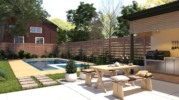 3D & Perspektif - 3D Exterior Rendering dengan V-Ray for Sketchup - 4