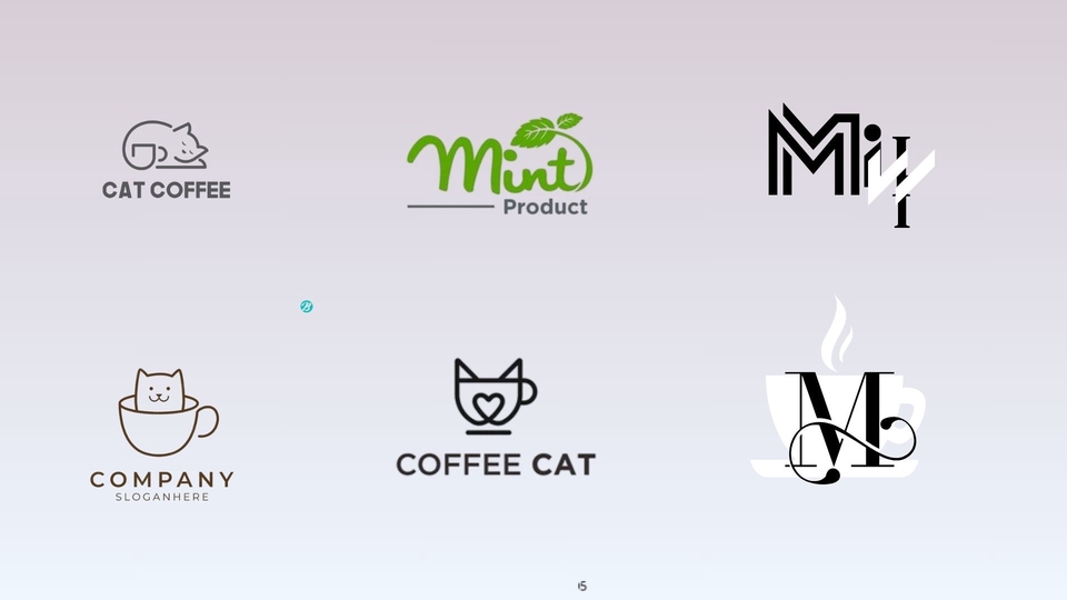 รับออกแบบโลโก้ร้านกาแฟสไตล์มินิมอล