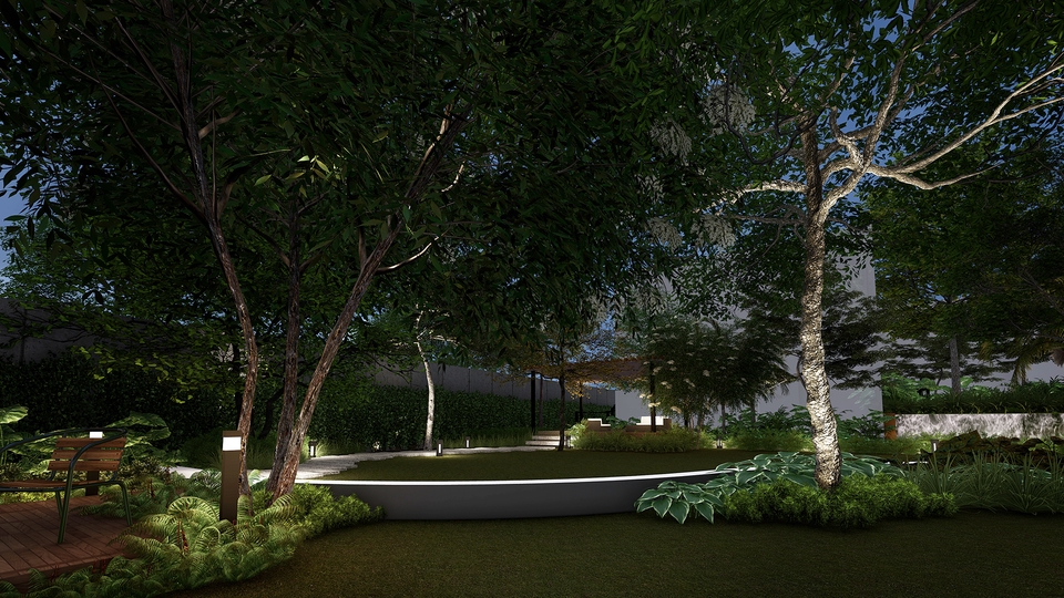 ออกแบบภูมิทัศน์และตกแต่งสวน - ออกแบบภูมิทัศน์ จัดสวน วางผัง / Landscape Design - 6