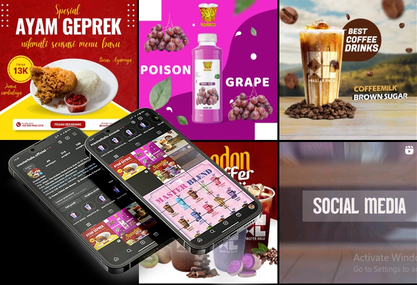 Banner Online - Jasa Desain Konten Sosial Media (Feed, Story, Banner, Menu & Promo) - 3