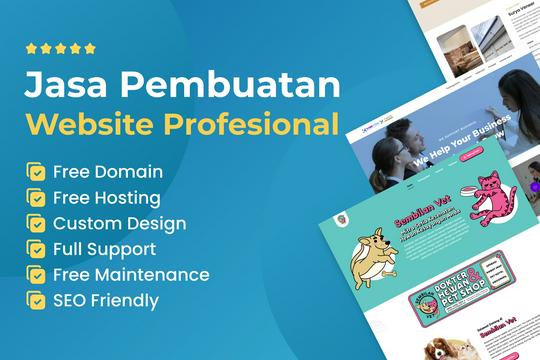Jasa Pembuatan Website Terbaik dan Profesional - Jasa Pembuatan Website Profesional (Landing Page, Company Profile, Blog, Ecommerce dll)