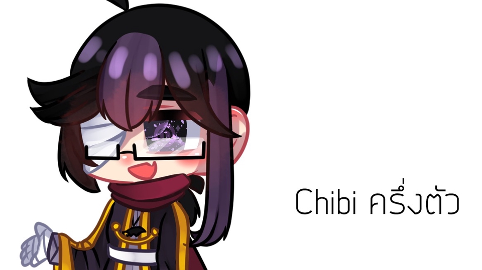 วาดภาพการ์ตูน - วาดภาพตัวละคร Chibi - 1