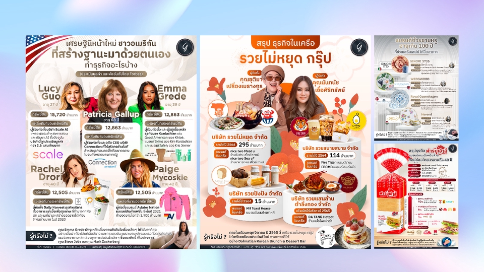 Infographics - รับออกแบบ infographic สำหรับใช้ในสื่อ social media ทั้ง online และ offline - 2
