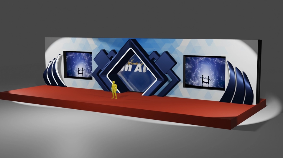3D & Perspektif - Desain Stage 3D - 4