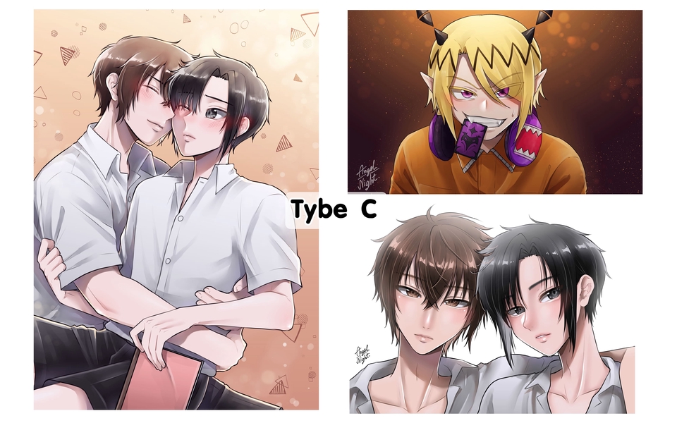 วาดภาพประกอบ - รับวาดรูปแฟนอาร์ต Original ภาพประกอบ ปกนิยาย - 5