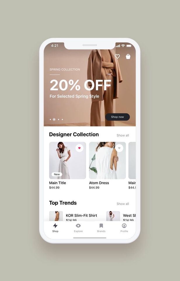 UI & UX Design - Pro UI/UX Web & Mobile App Design - 4