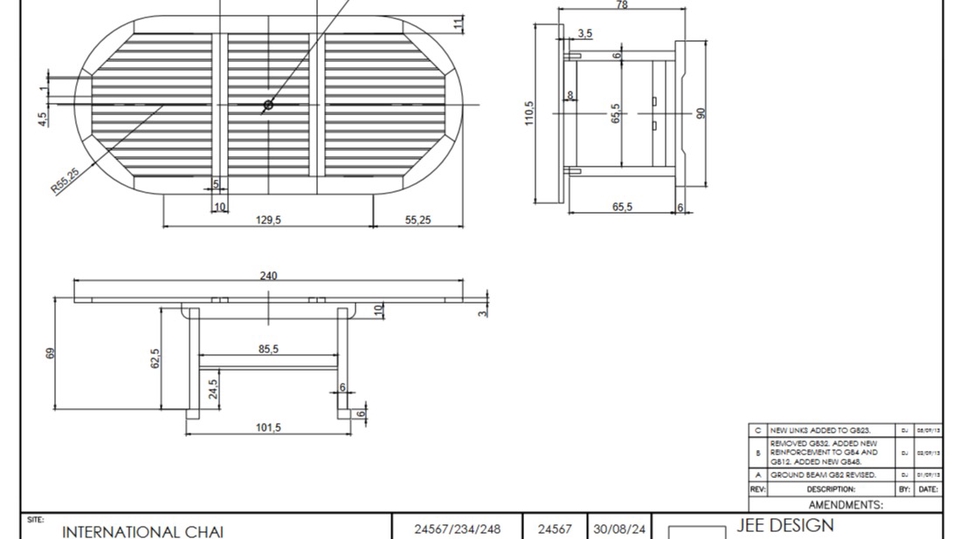 2D Drawing Furniture Menggunakan Autocad