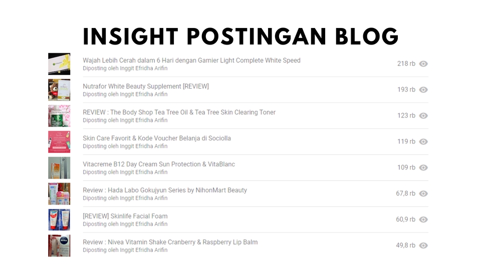 Blogger - Review Produk di Blog Pribadi (Sponsored Post/Endorsement untuk Blog) - 4