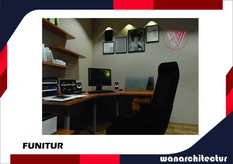 3D & Perspektif - JASA DESAN ARSITEKTUR (INTERIOR, EKSTERIOR, TAMAN, FUNITUR, LANDSCAPE) - 8