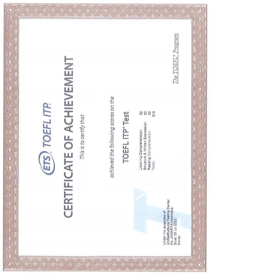 Kursus Online - TOEFL ITP Preparation Online Class - 4