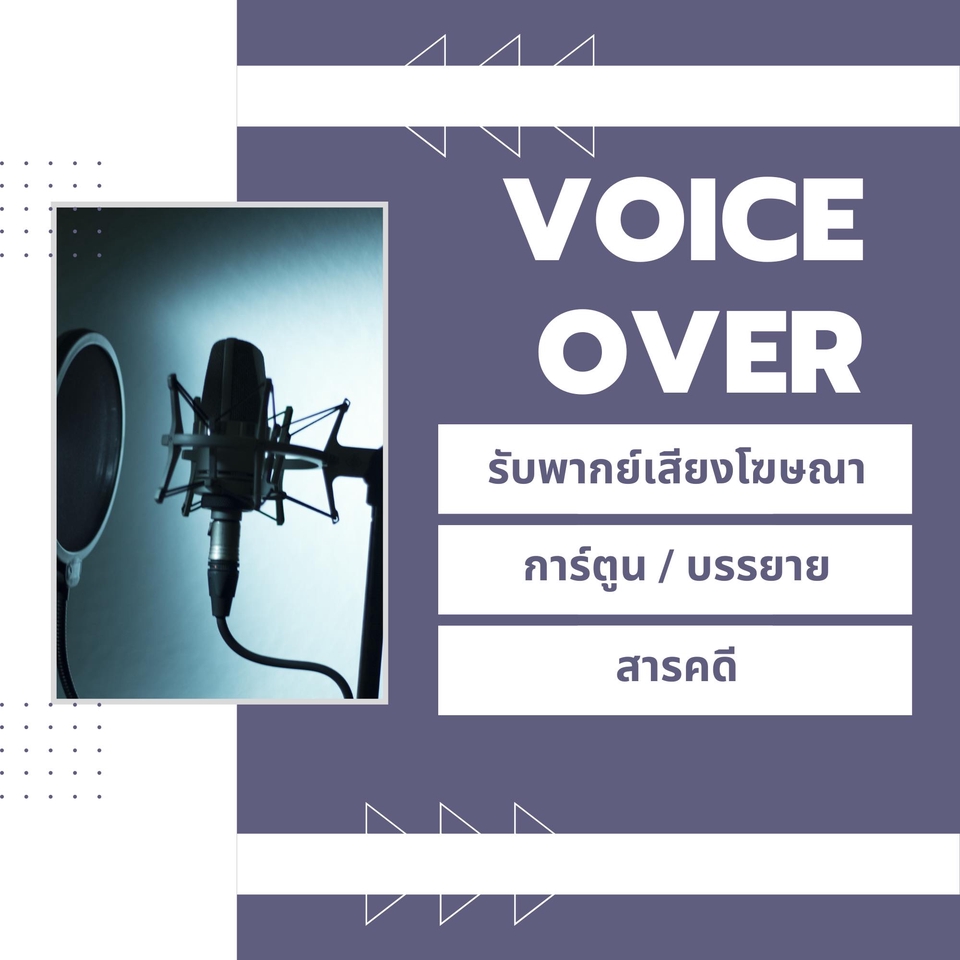 Voice Over - รับพากย์เสียงโฆษณา/พากย์เสียการ์ตูน - 3
