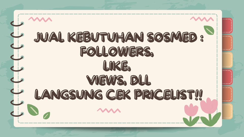 Jasa Like & Tambah Follower Tiktok Aktif & Permanen - MENJUAL KEBUTUHAN SOSMED FOLLOWERS, LIKE, VIEWS DLL. TERDAPAT BONUS PEMBELIAN + GARANSI