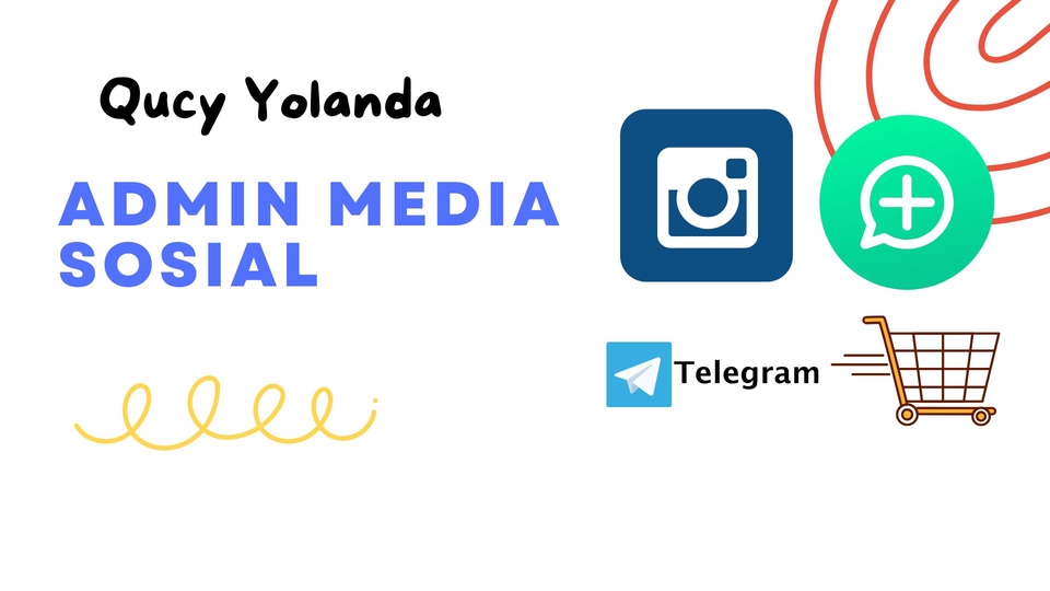 Jasa admin Instagram freelance untuk toko online, melayani jasa admin sosmed, balas chat, dan customer service.