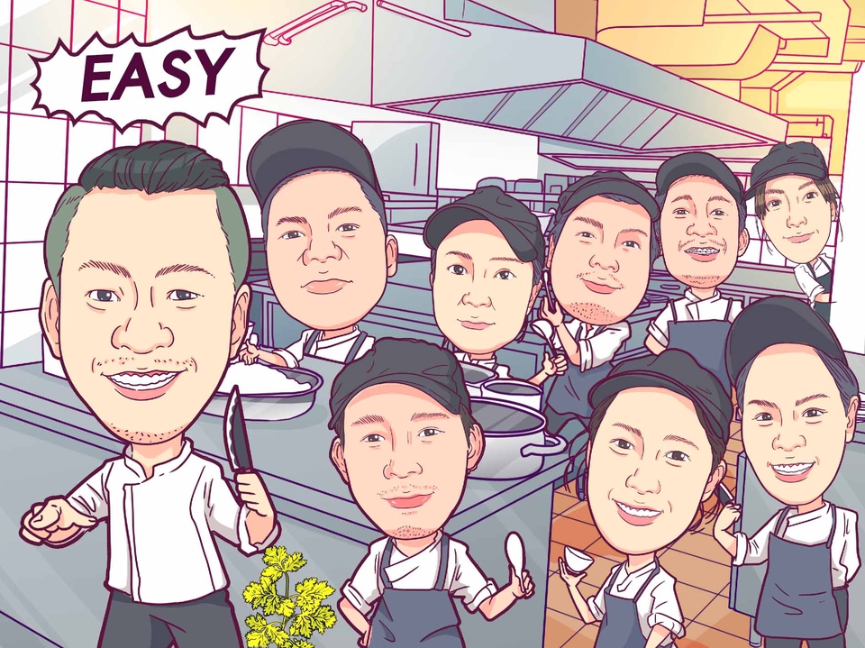 วาดภาพเหมือน Portrait - รับวาดภาพการ์ตูน ล้อเลียน ภาพ Portrait หลากหลายแนว ตามสั่งได้เลย - 9