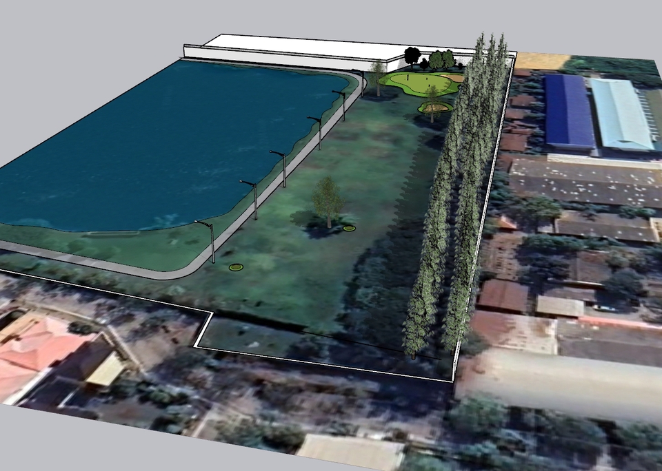 ทำโมเดล 3D - Sketchup 3D - 6